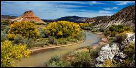The Rio Chama near Abiquiu, New Mexico