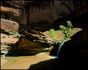 Coyote Gulch Waterfall