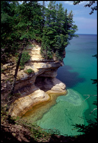 Pictured Rocks Lake Superior